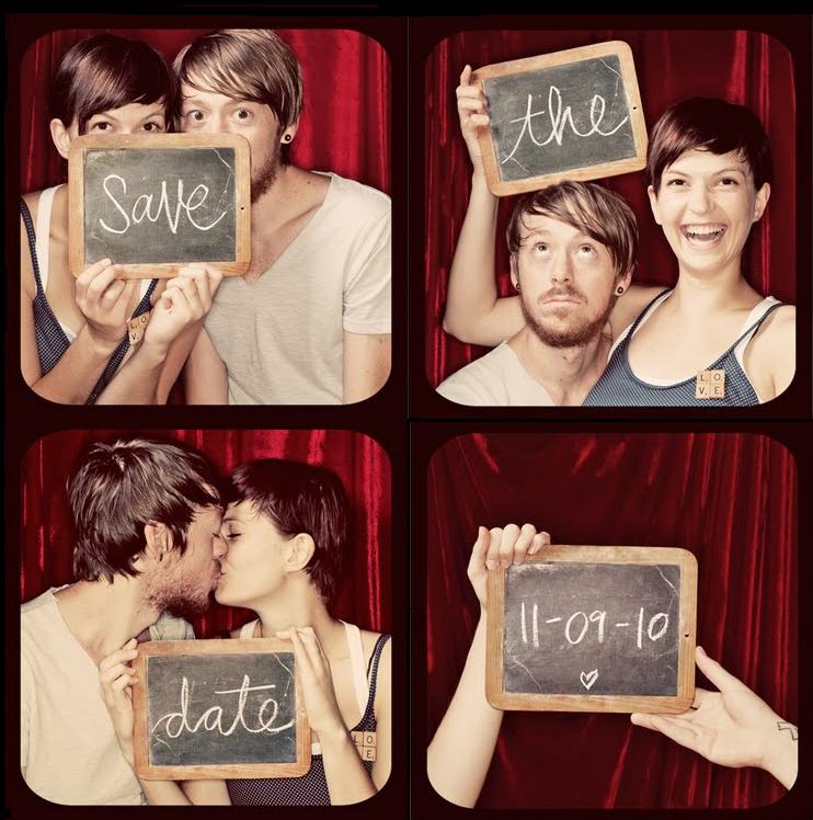 photo booth save the date