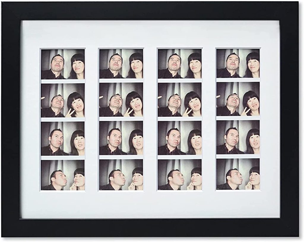 frame to hold four photo booth strips