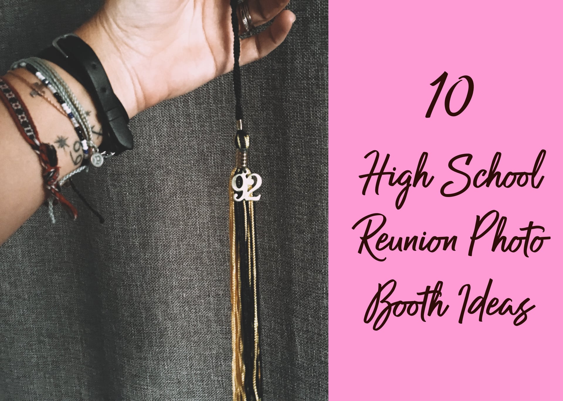 10 High School Reunion Photo Booth Ideas