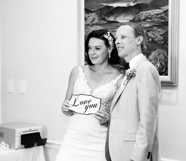love you photo booth prop taken at the capen house in winter park - photo by live happy studio