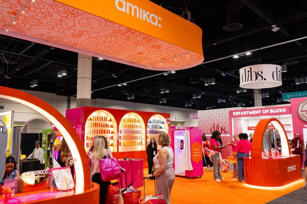 amika photo activation at Ulta Beauty World