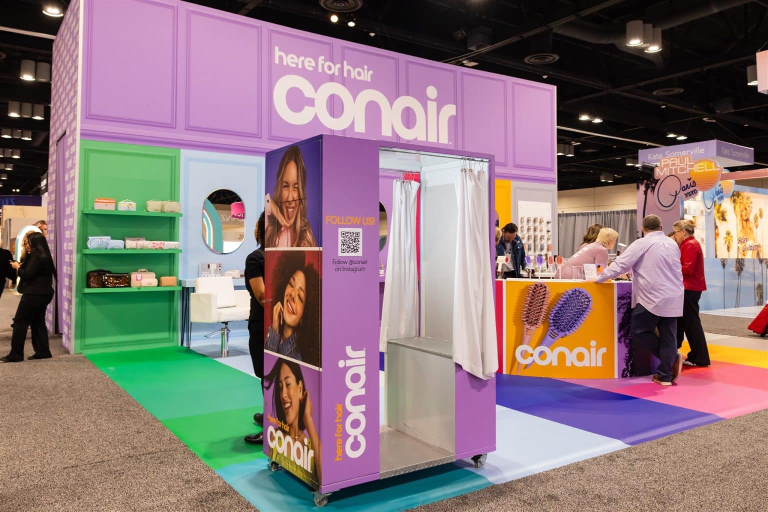 Conair, Custom booth · Ulta Beauty World